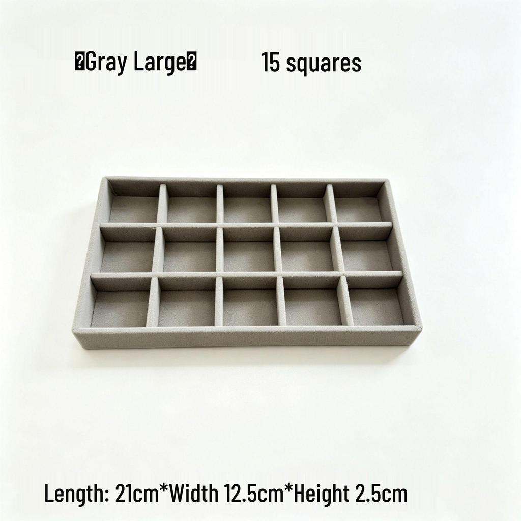 Multi-Functional Jewelry Storage Box & Display Tray for Accessories