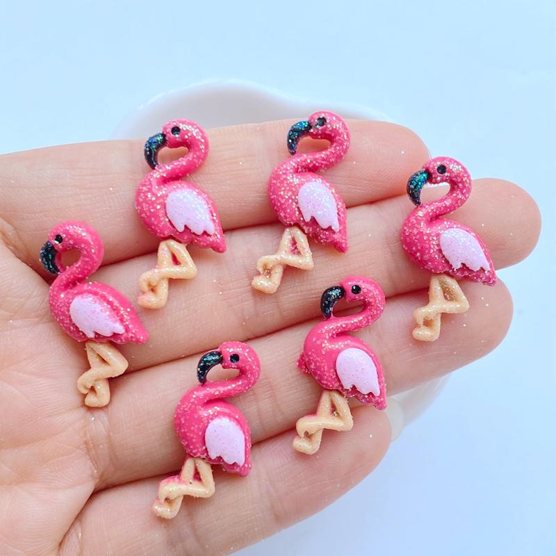 20Pcs New Kawaii Cute Shiny Little Animal Collection Flat Back Cabochons Scrapbooking DIY Jewelry Craft Decoration Accessorie