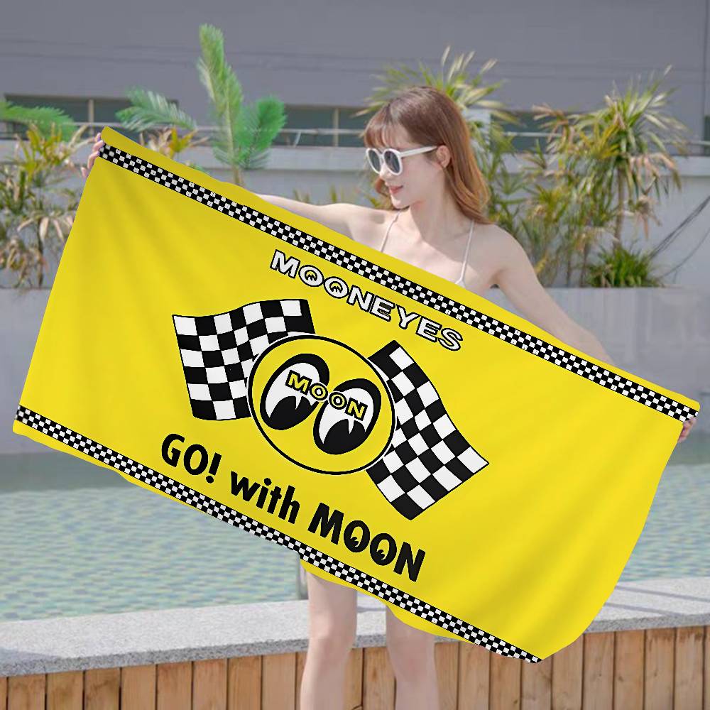 M-MOONEYES Strandtuch Bunte Badetücher Für Mädchen Mikrofaser Schnelltrocknend Sandfrei Strand Yoga Spa Fitnessstudio Pool
