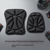 Universal Motorcycle Seat Cushion 3D Gel Breathable Shock Absorbing Comfort Pad for Summer Winter All Season Use
