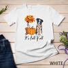 Border Collie Shirt Dog Halloween Womens It's Fall Y'all Unisex T-shirt