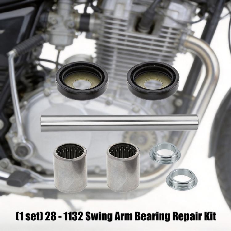 Linkage Repair Set 28-1132 for ATC200X 1983-1985, Bearing and Seal Pair Kit with Shaft and Spacers for Rear Service Maintenance Work