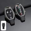 Zinc Alloy Car Key Case Cover Shell Fob Holder For Mercedes Benz A B C S Class AMG GLA CLA GLC W176 W221 W204 W205 Accessories CS1
