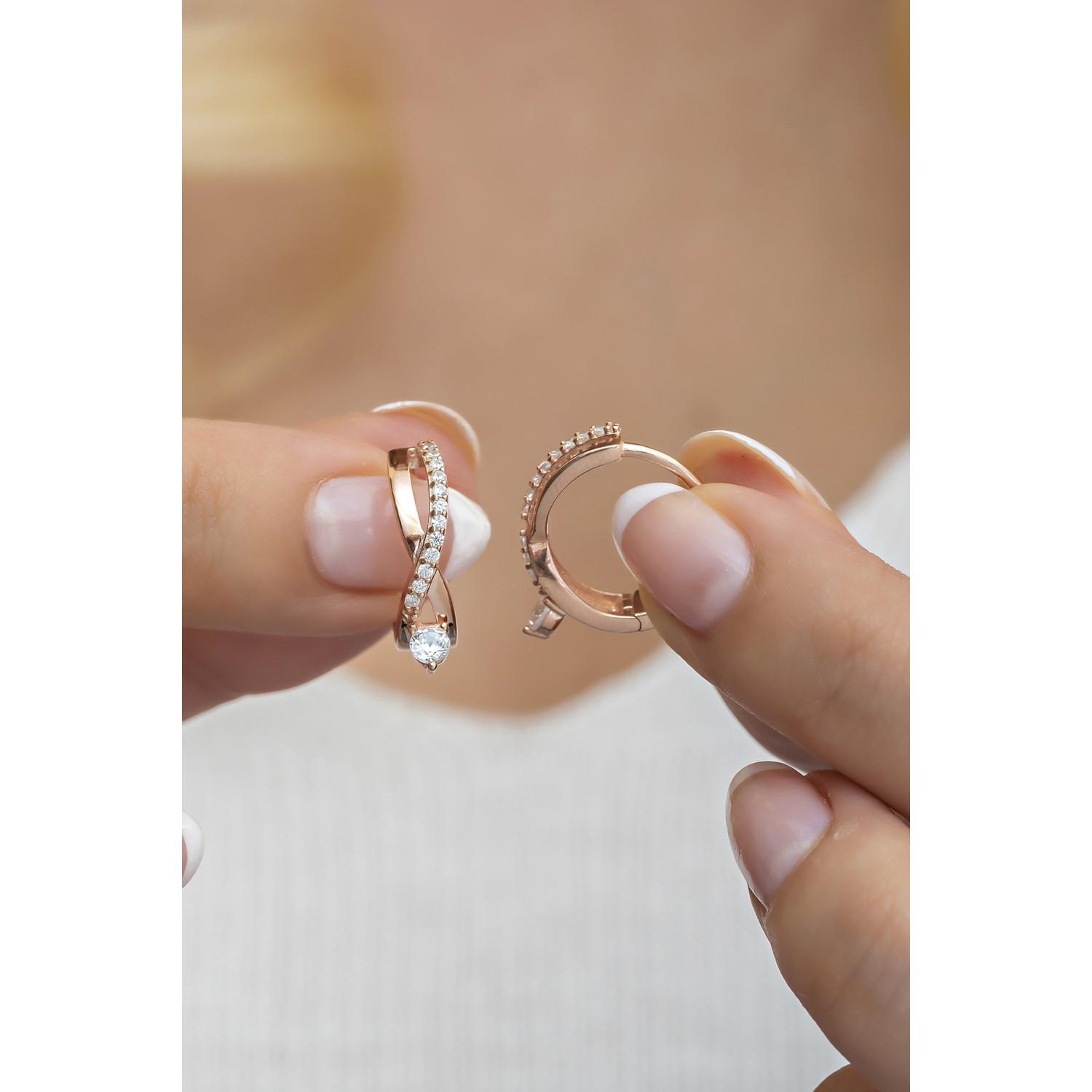 

Серьги-пасьянсы Nereze из стерлингового серебра 925 пробы