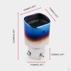 2'' S Exhaust Tail Tip