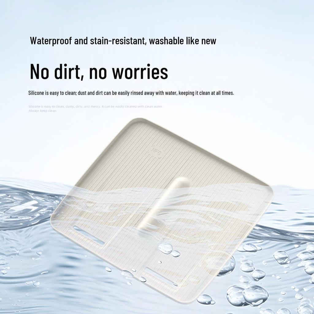 Silicone Wireless Charging Pad for Nio ES8: 3rd Gen Center Console Phone Pad Decoration, Compatible with 26 Models