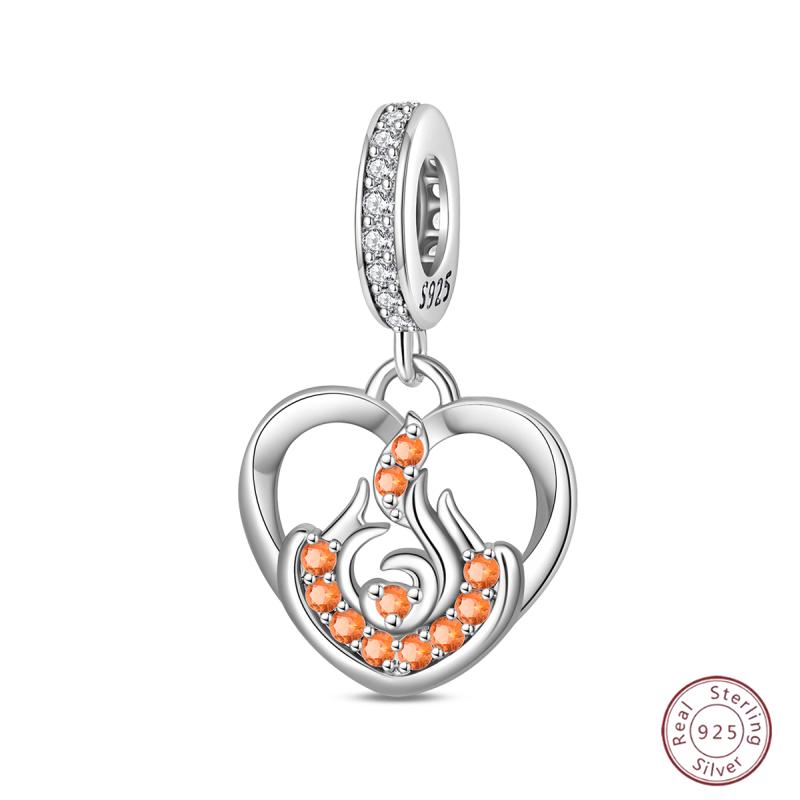 New Original Copper Beaded Bow Charm Blue Beads For Women Exquisite Diy Birthday Jewelry Gifts