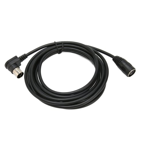 90 Degree MIDI DIN Extension Cord, Professional 5-Pin DIN Male To Female MIDI DIN Extension Cord 9.8