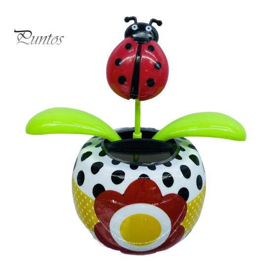 Ornament Car Auto Swinging Solar Energy Vivid Multiple Styles Fidget Toy Decor Interior Decoration Colorful Animated Bobblehead Dancer Dashboard for