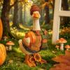 Resin Duck Figurines Yard Garden Decorations Duckling Sculpture Ornament Animal Outdoor Statue for Yard Lawn Decors