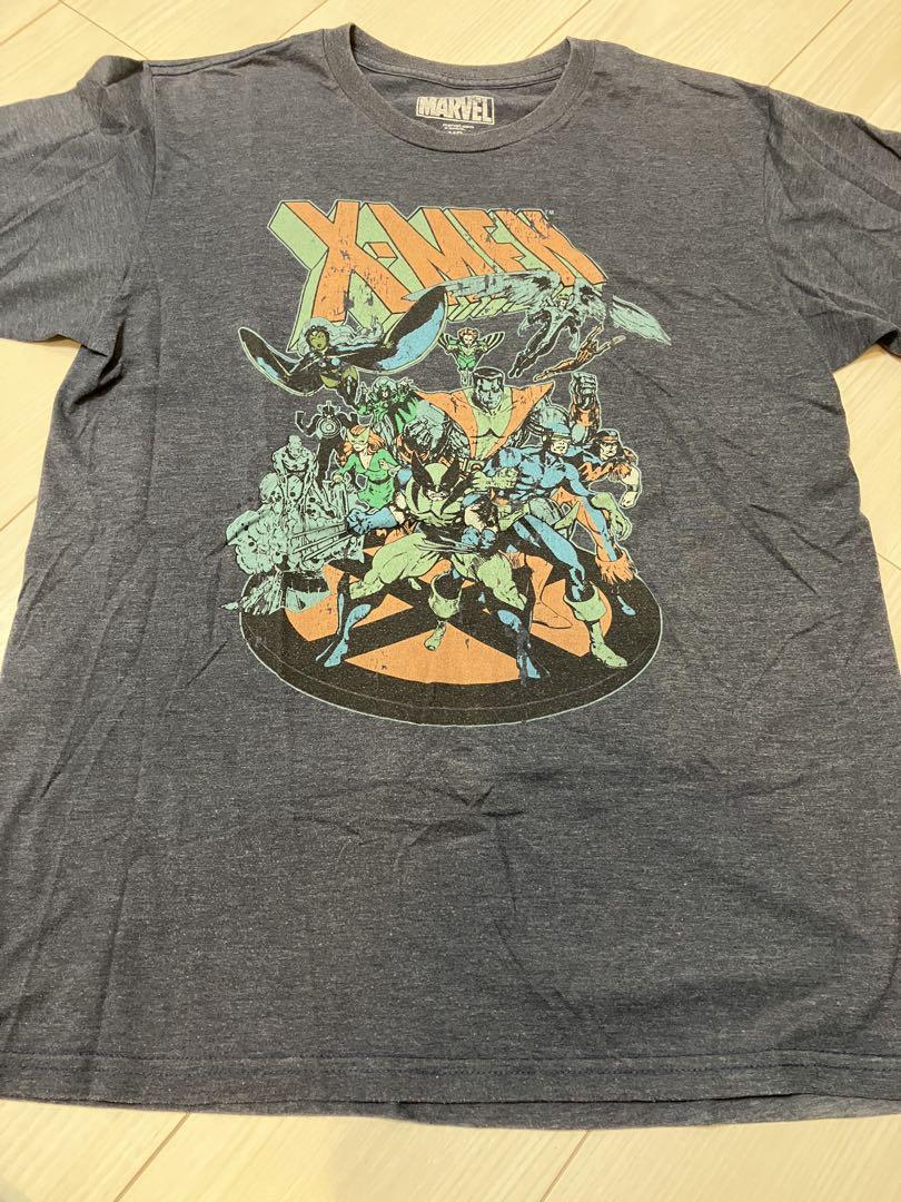 

[USED] MARVEL X-MEN T-shirt, size M, blue gray
