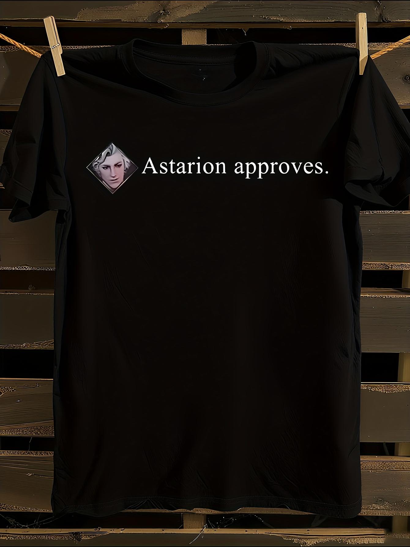 ASTARION Logo Approval Stamp Graphic Tshirt XXL