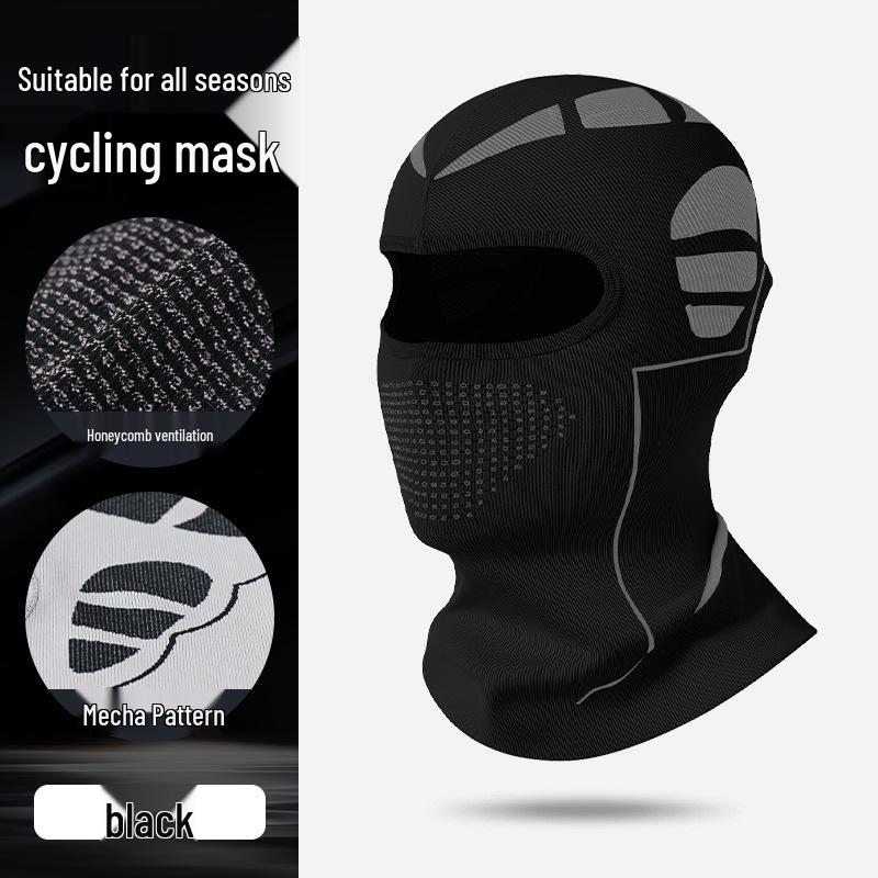 Gestrickte Pullover-Mütze: Atmungsaktiver Skihelm & Ohrenschutz, 3-in-1 Kälteschutz-Gesichtsmaske