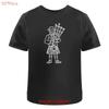 Scottish Man With Kilt Bagpipes Cotton T Shirt Ta043838 Vintage Washed Versatile Breathable Stretched Top For Everyday Wear