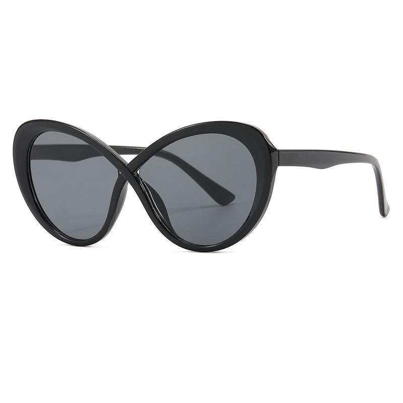 JYL TS Cat Eye Sunglasses Two Tone Style For Men Women B5516A