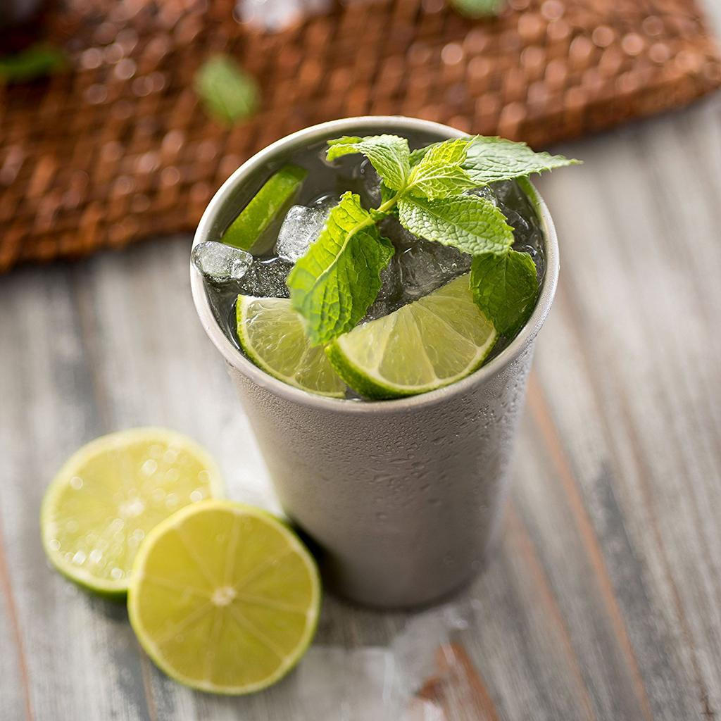 

2-х предметная кружка из нержавеющей стали для питья, дорожный стакан 50ml