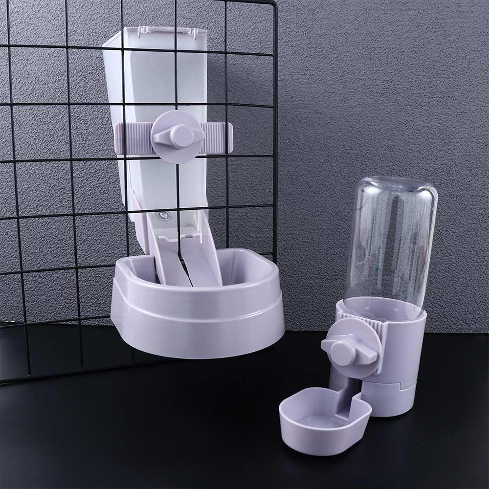 Automatic Water Bottle Feeding Product Cage Hanging Feeder Pet Drinker Pet Bowls Food Container