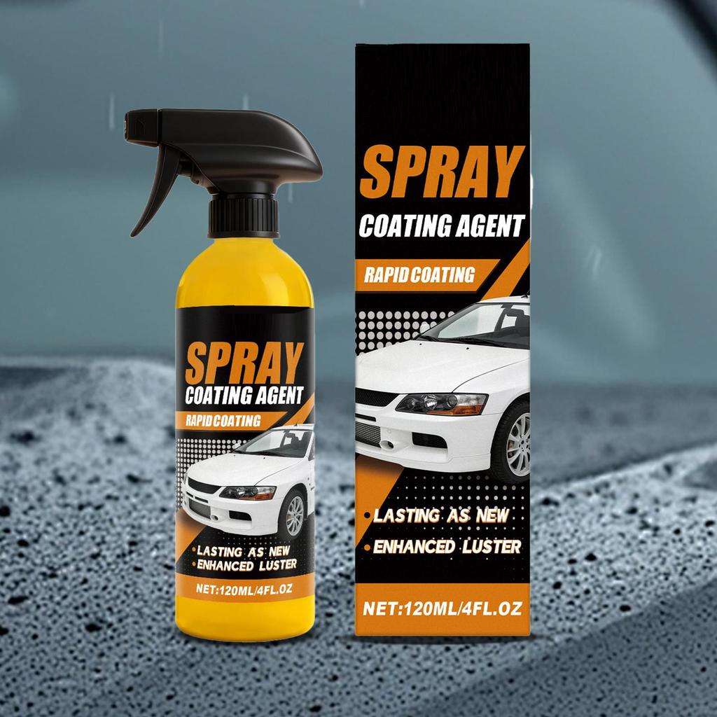 120ml Car Coating Wax Car Body Polish Spray Paint Hydrophobic Agent Shine Protection Repair Agent Glass Cleaner Spray