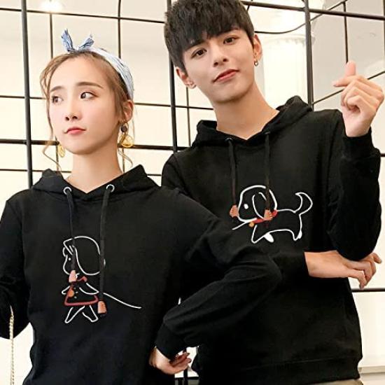 JUTAOPIN Sweatshirt Matching Family Boyfriend Matching Matching Matching Day Sports Matching Men's Couple's Hoodie, Outfit, Gift, Women's Hoodie,
