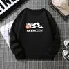 Womens Oversized Hooded Sweatshirt Casual Streetwear Long Sleeve Pullover With Animal Print