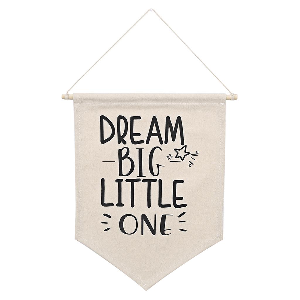 Wall Cotton Canvas for Banner Display for Indoors, Baby Shower, Wedding, Graduation,Wall Art, Home &Bedroom Hanging Deco