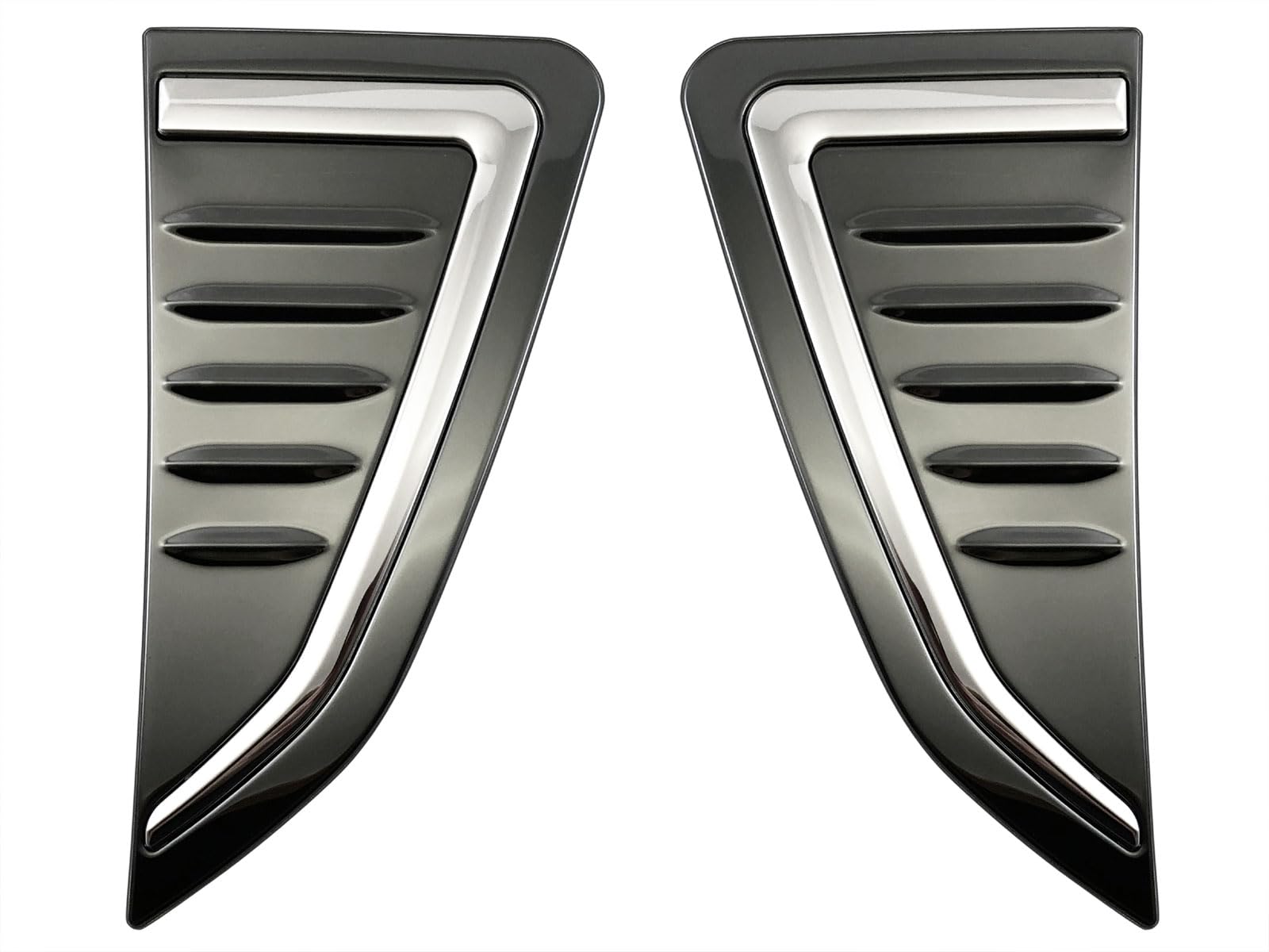 

BRIGHTZ Finish Stainless Steel Plated Fender Duct Panels for Toyota Camry Ultra-Mirror (2-Piece Set) AXVH70/AXVH75 (AIR-LOU-030)