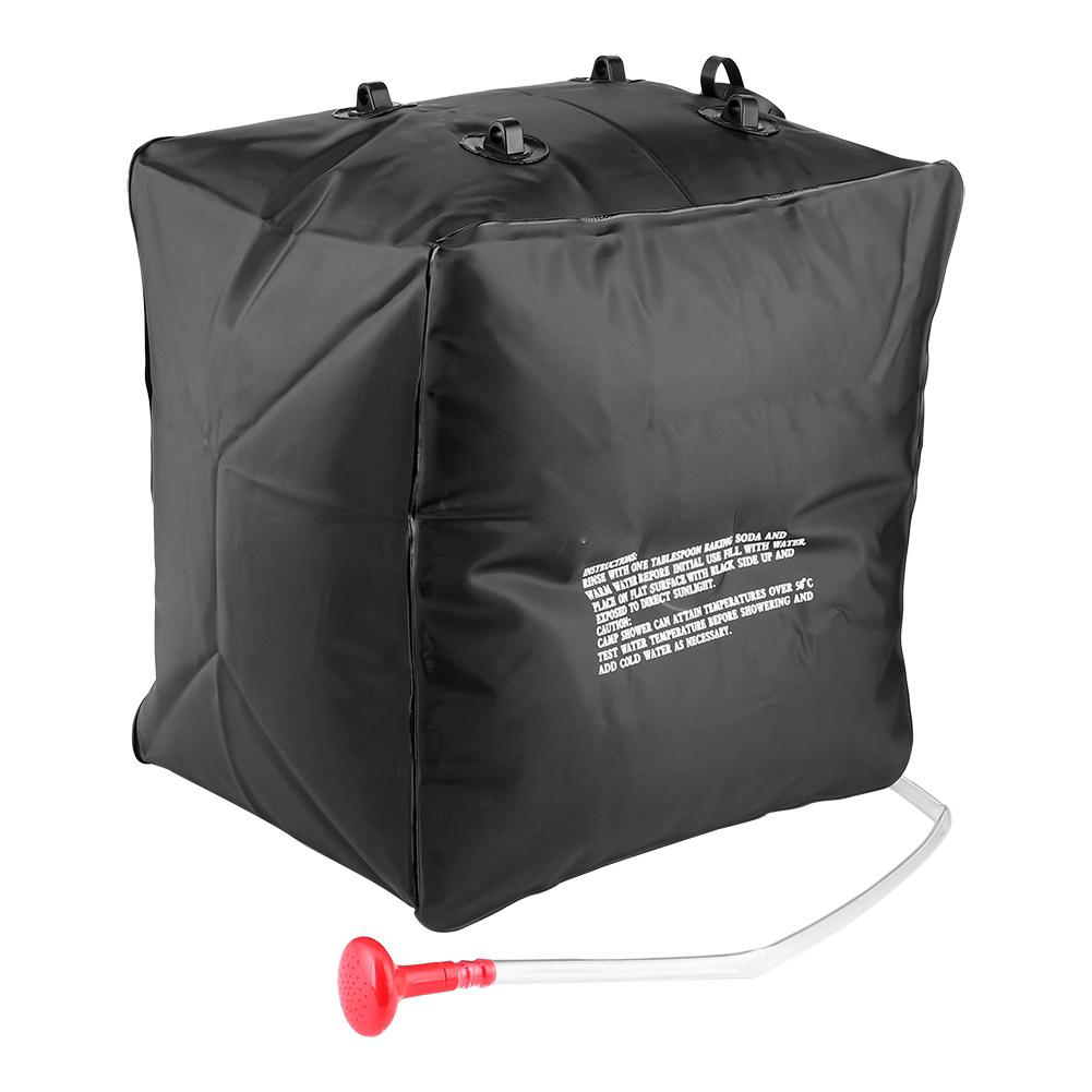 40L Solar Light Weight Shower Bag for Camping Hiking Beach Swimming Outdoor Travelling