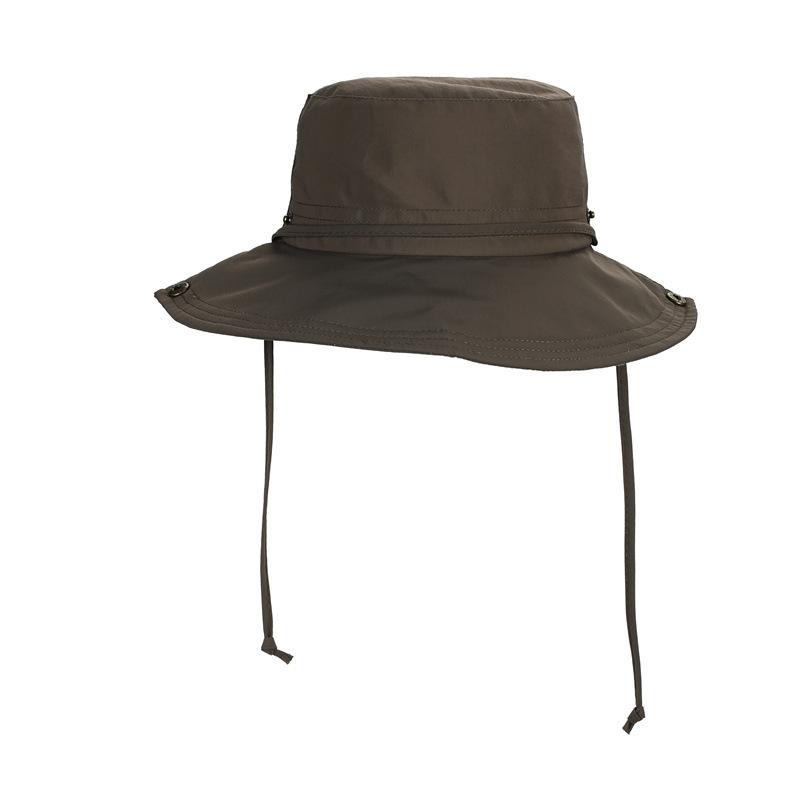 Style Versatile Hat Minimalist Solid Color Womens Sunshade Hatscaps Fishermans