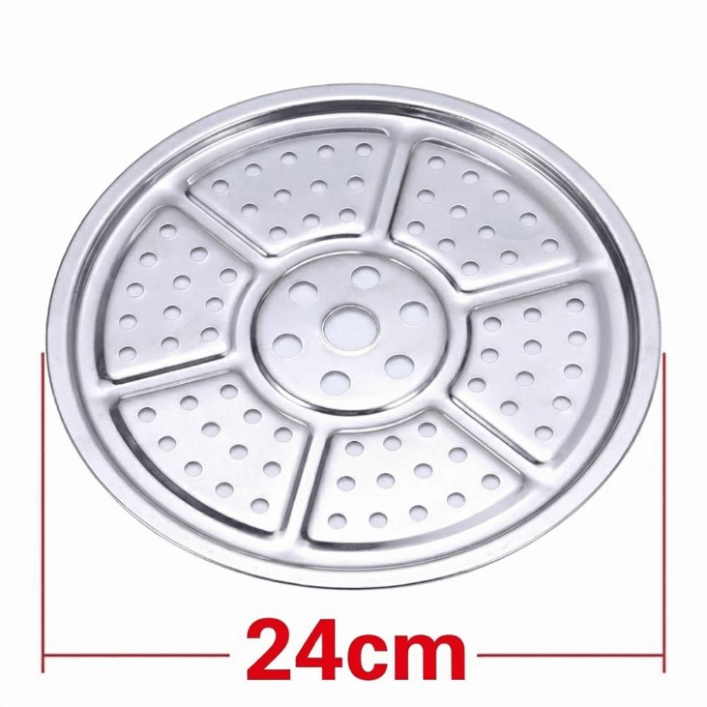 16-34cm Boiler Steaming Plate Compartment Cooking Tray Durable Cooker Canning Rack