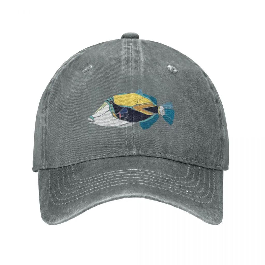 Tropical Fish  Humuhumunukunukuapuaa Baseball Cap Beach Outing Golf Hat Unisex Luxury Hat Luxury Cap Womens Hats Unisexs