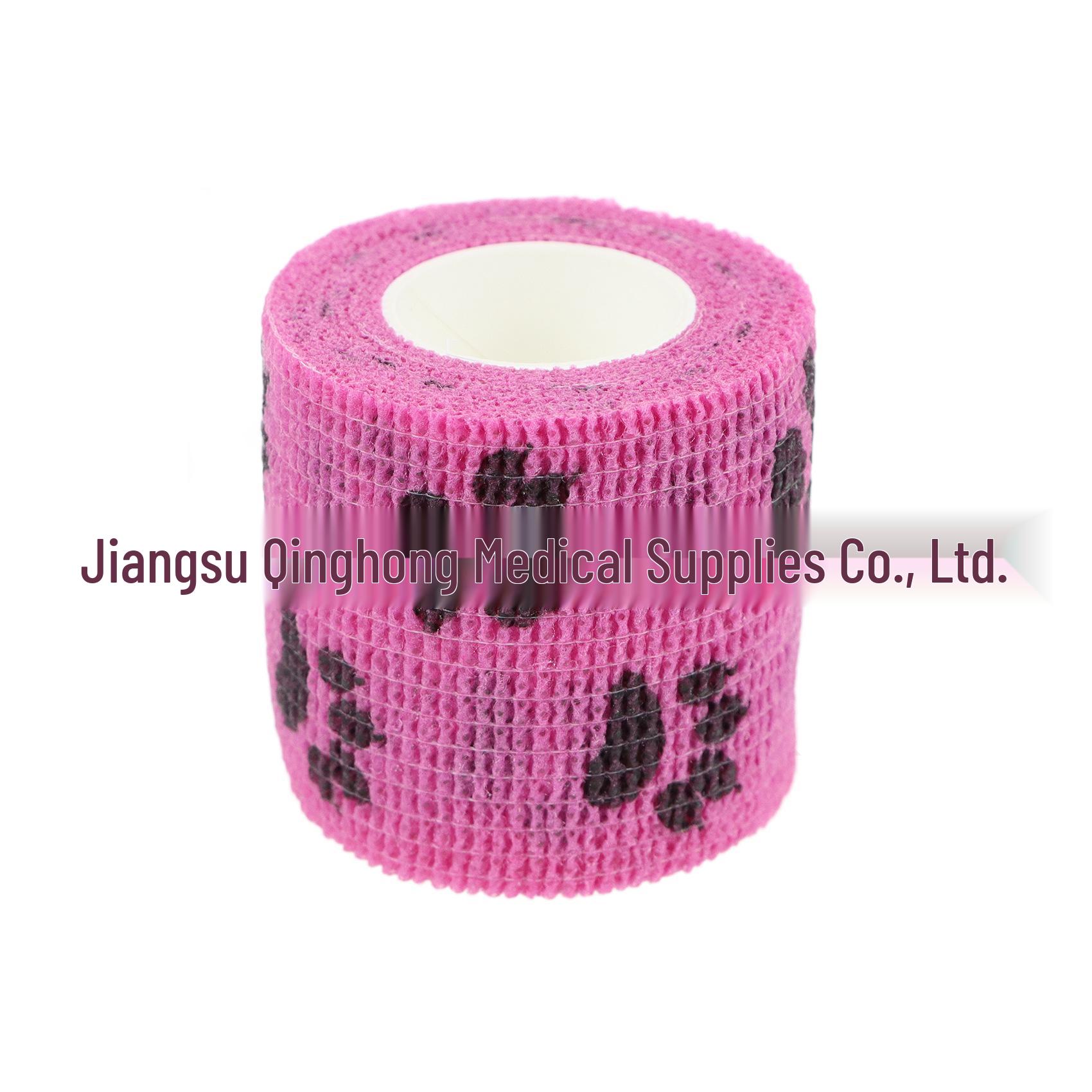 Pet Tattoo Elastic Self-Adhesive Breathable Sports Bandage 2.5cm x 4.5m