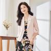Leichter Damen-Blazer mit 3/4-Ärmeln