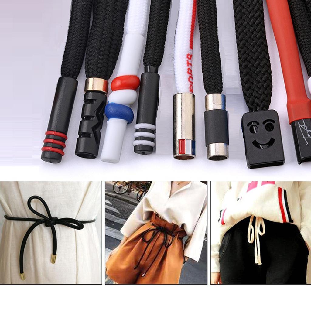 Buy Colorful Drawstring Cord with Sturdy Metal Tips for Clothing ...