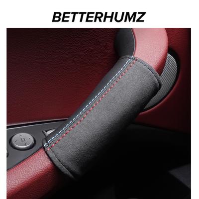 For BMW F30 G30 E90 E60 F10 F20 G20 X1 X3 X5  Made of Alcantara Armrest Pull Cover Door Handle Gloves Car Interior Accessories