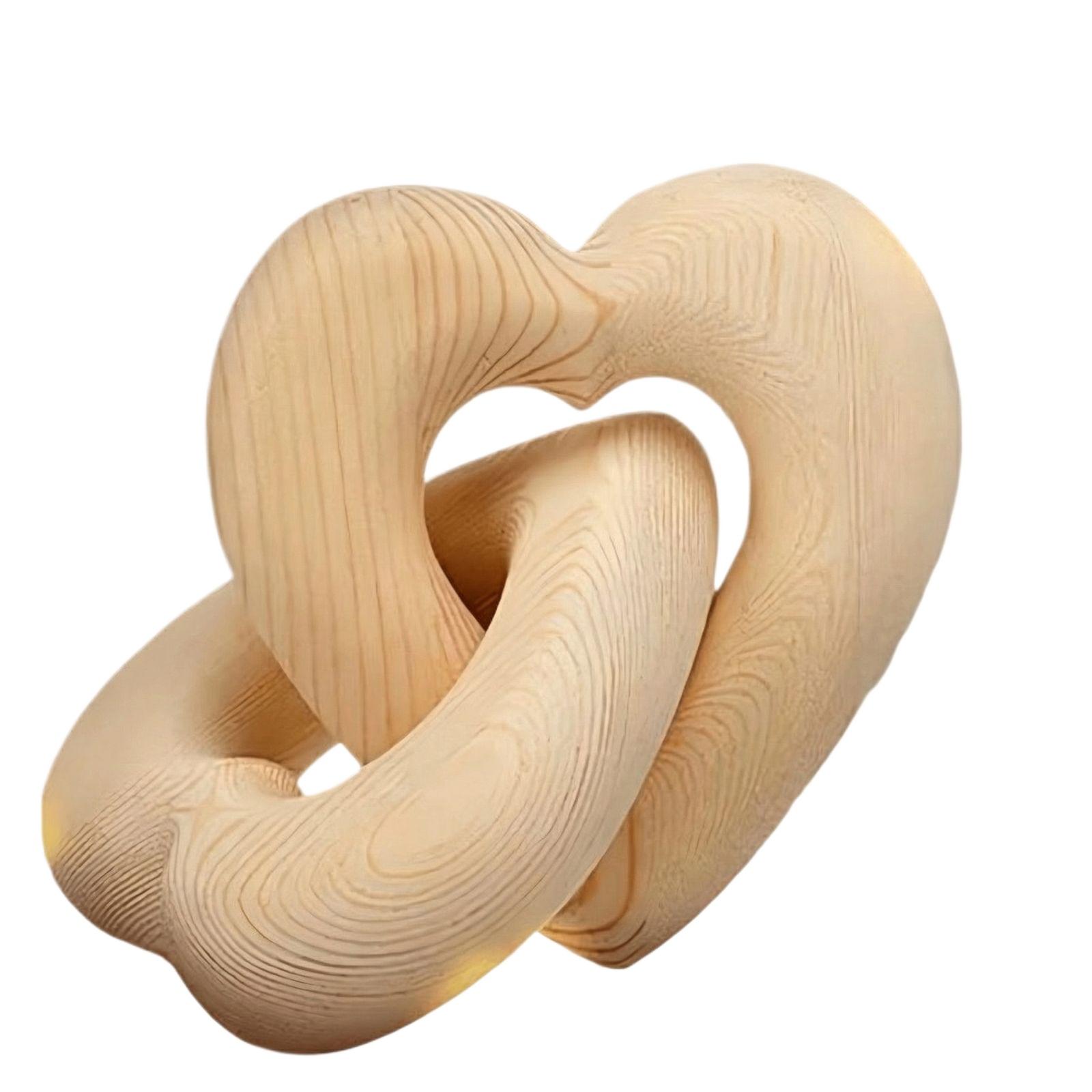 

Valentine s Day Gift Wooden Ornament One Size коричневый
