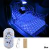 1Pcs LED Car Mini Touch Light Car Roof Magnet Camper Car Interior Lighting USB Charging Portable Auto Roof Reading Night Lamp