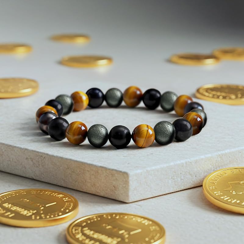 Astrotalk Money Maker Bracelet | Abundance & Protection | Certificate of Authenticity | Abundance, Safeguard & Clarity |