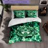 Biancheria da Letto a Tema Hibernian FC Set 3 Pezzi Copripiumino Biancheria da Letto Decorativa Per Stanza Adolescenti Decorazione Casa