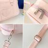 Women Ita Bag Heart Shoulder Bag Large Capacity Messengers Bag Fashion Handbag Purse Crossbody Bag Japanese School Bag