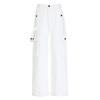 Overalls women's summer high waist 1116 new ins trendy design sense niche retro wide-leg pants slim floor-mopping trousers