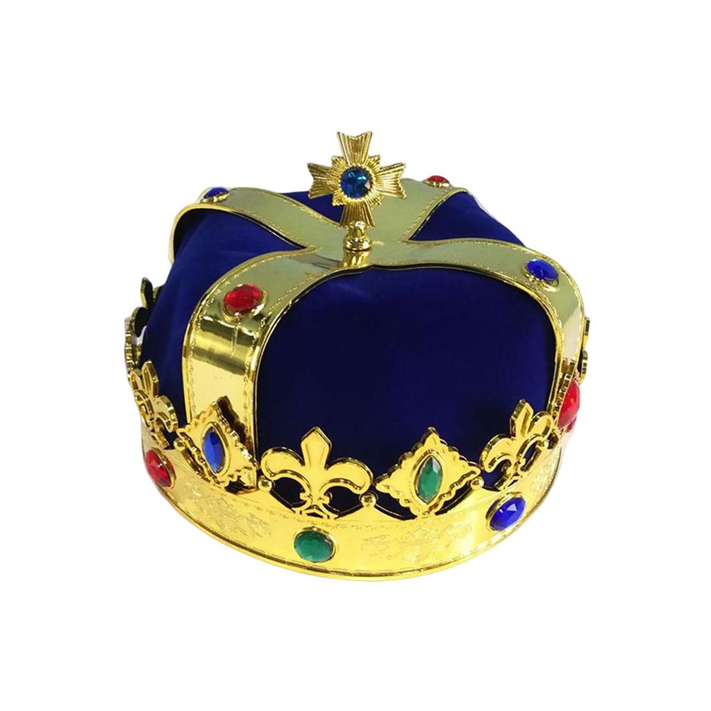 Creative Royal King Crown Hat Masquerade Cosplay Dress up for Prom Children
