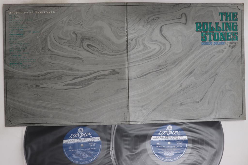 LP Record ROLLING STONES - Double Deluxe SL1656 LONDON 1970 Japan Rock Used