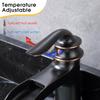 Waterfall Faucet Bathroom Faucet Single Handle One Hole Oil Rubbed Bronze Finish Large Spout Lavatory Faucets Oil Rubbed Bronze