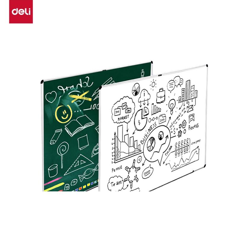 

Deli 7865B Magnetic Wall-Mounted Whiteboard 120x90cm