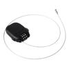 Retractable Cable Lock Portable Retractable Stroller Lock Black Backpack Safety Locker Snowboard Security Device for Luggage