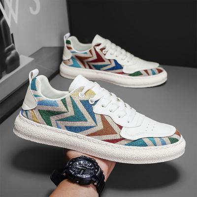 Men's Shoes Summer New Canvas Breathable Cloth Shoes Youth Outdoor Sports and Leisure Versatile Board Shoes