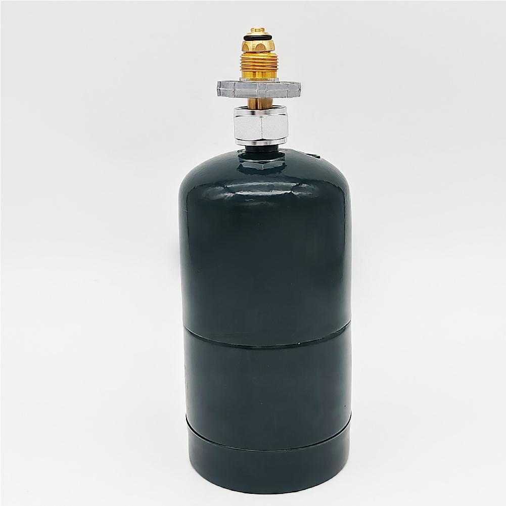 Conector pentru aragaz cu gaz Adaptor pentru cap de rezervor Adaptor portabil pentru rezervor de propan sticlă de camping din cupru Duză de transfer de propan pentru picnic BBQ
