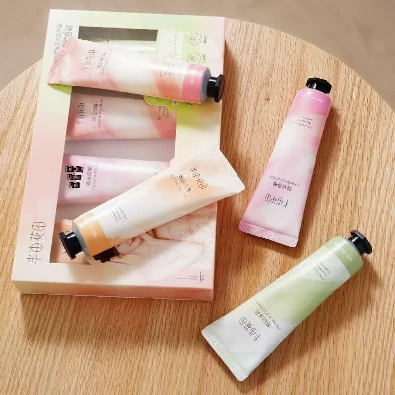 Ban Mu Hua Tian Plant Extract Scented Hand Cream Set