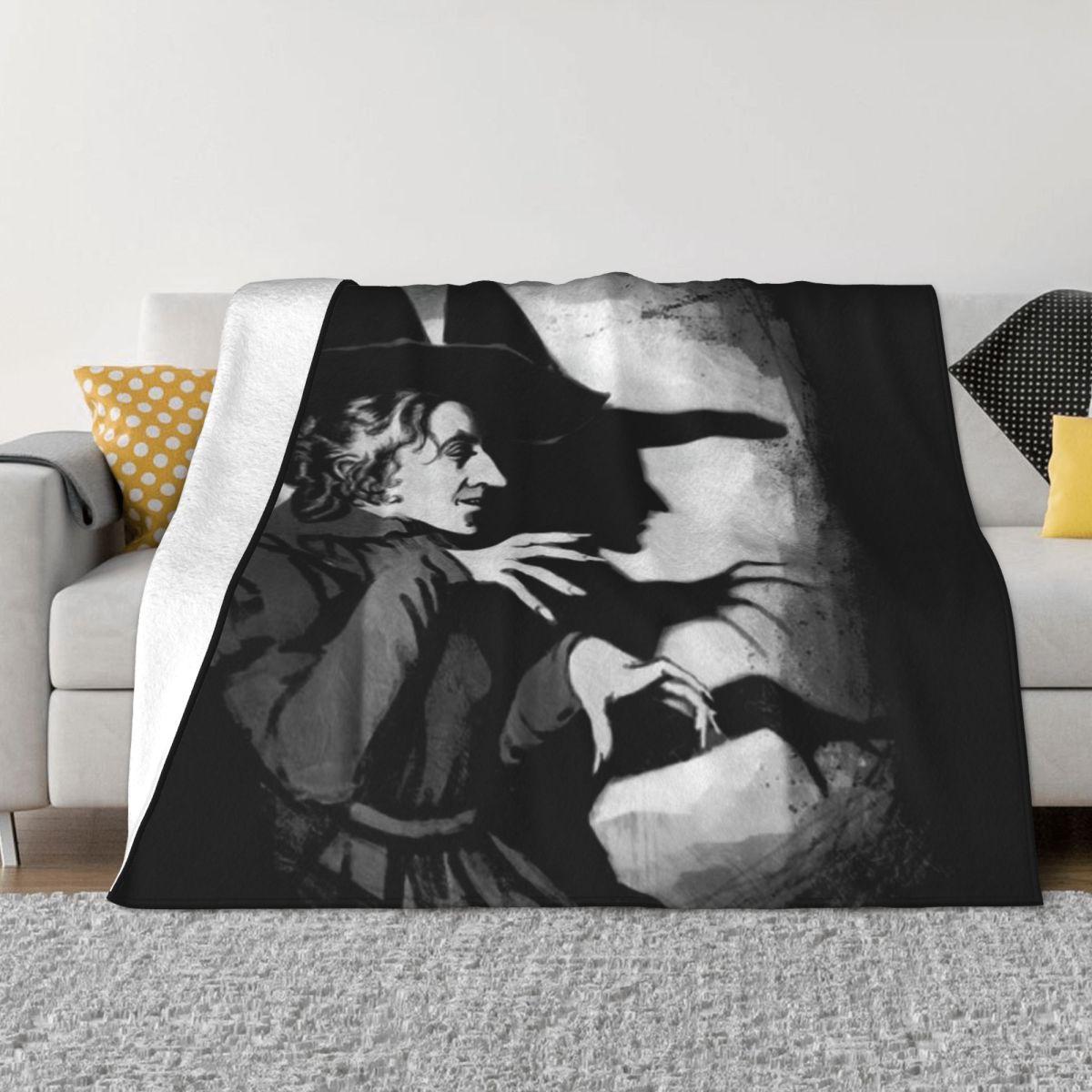 

Wicked Witch Custom Travel An Ultra-Soft Micro Fleece Blanket 30x40in