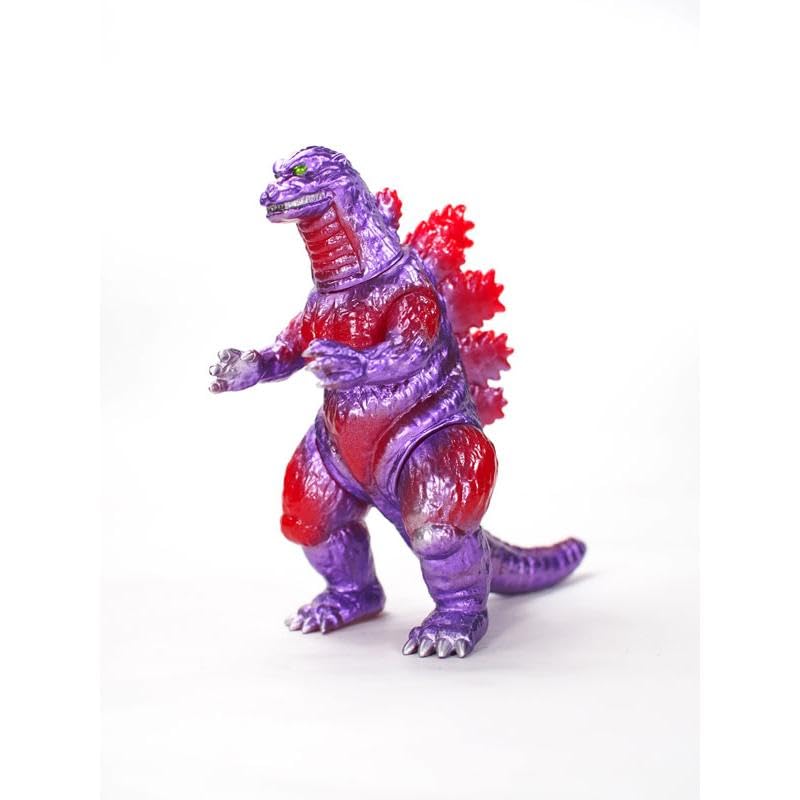 

CCP Серия среднего размера 7 Годзилла Красно-фиолетовый ПВХ Фигурка №. [1995] Немасштабный Предварительно окрашенный фиолетовый